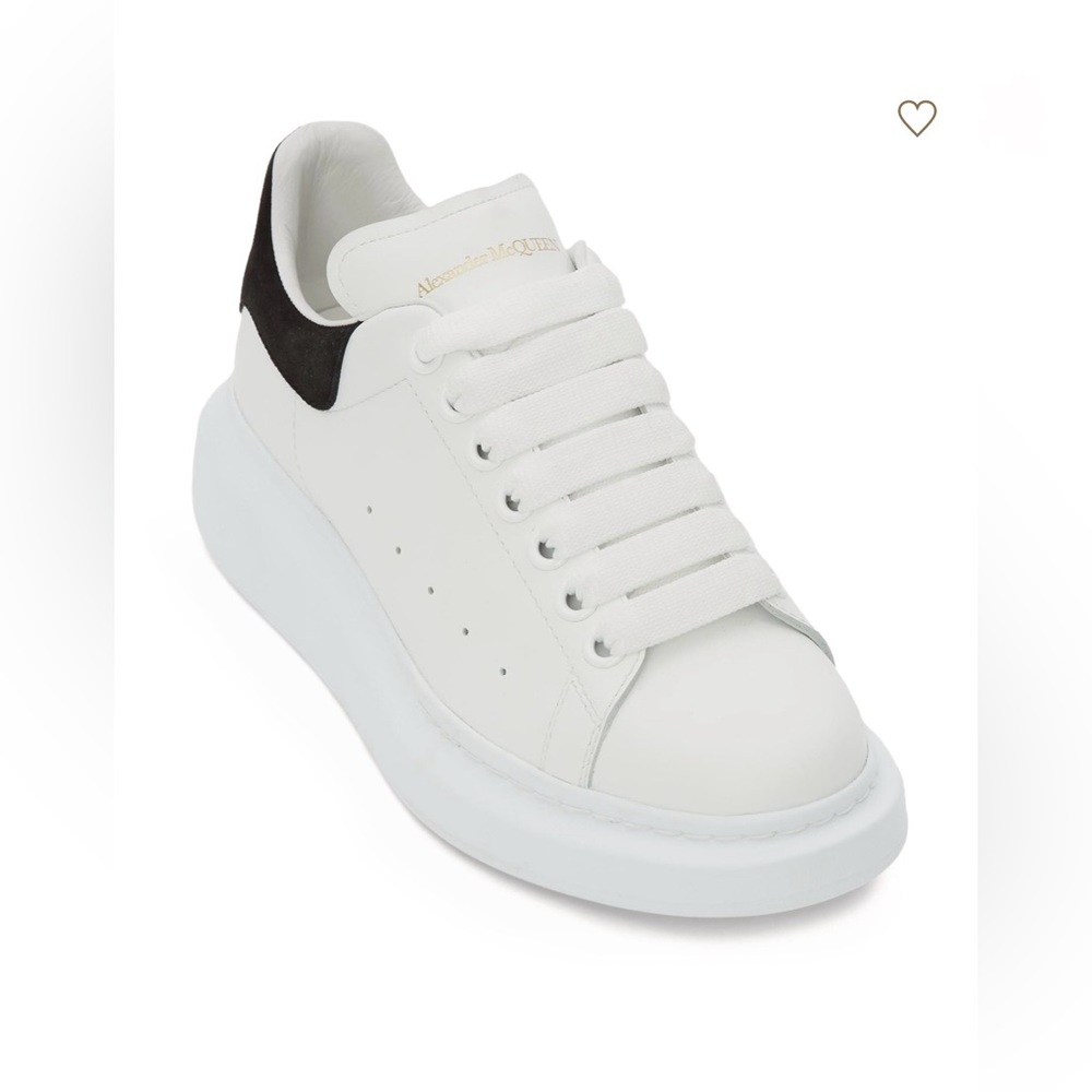 Alexander McQUEEN Women's Oversized Suede Heel Detail Sneakers